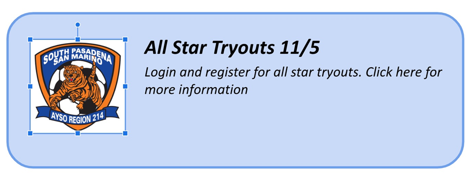 2023 All Star Tryouts