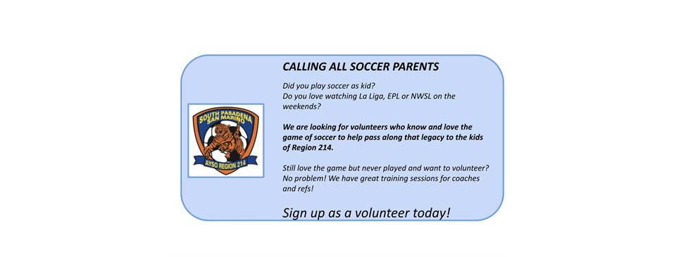 Volunteers Needed